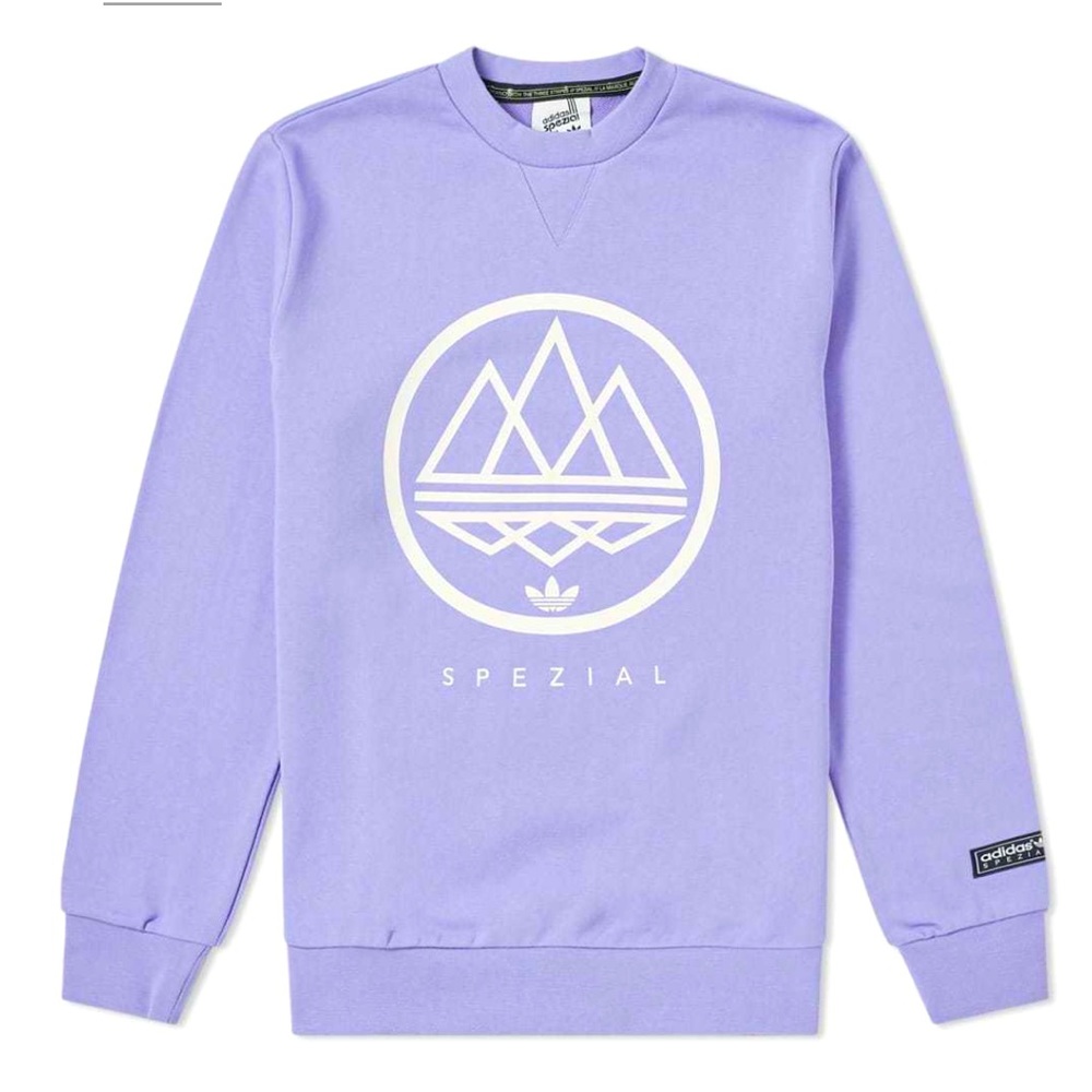 Adidas SPZL Mod Trefoil Crew Sweatshirt